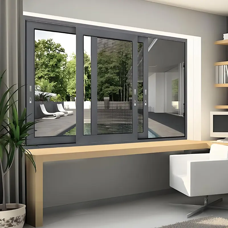 Proces produkcji okien ze stopów aluminium