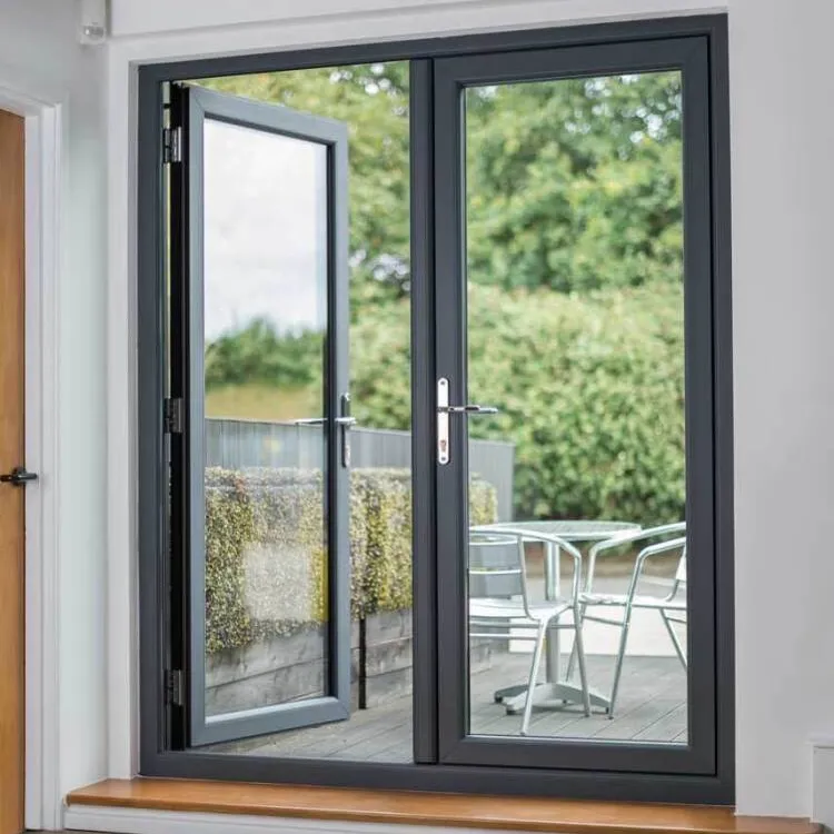 Drzwi skrzydłowe ze stopu aluminium