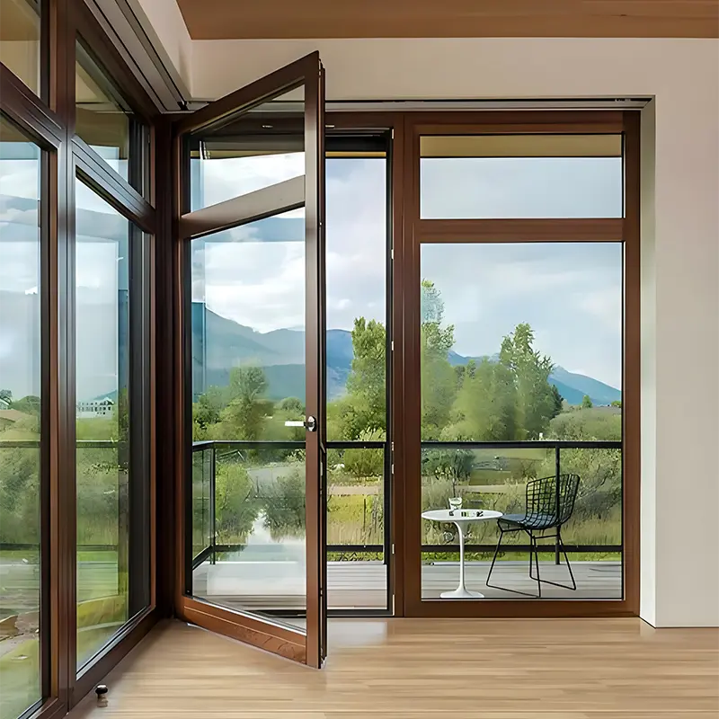 Drzwi systemowe ze stopów aluminium