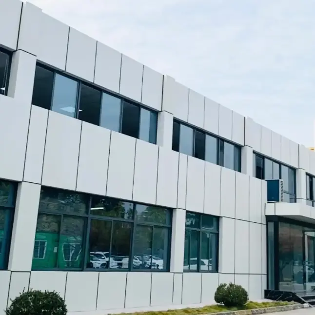 Konwencjonalne płaskie aluminiowe ściany osłonowe z pojedynczym panelem