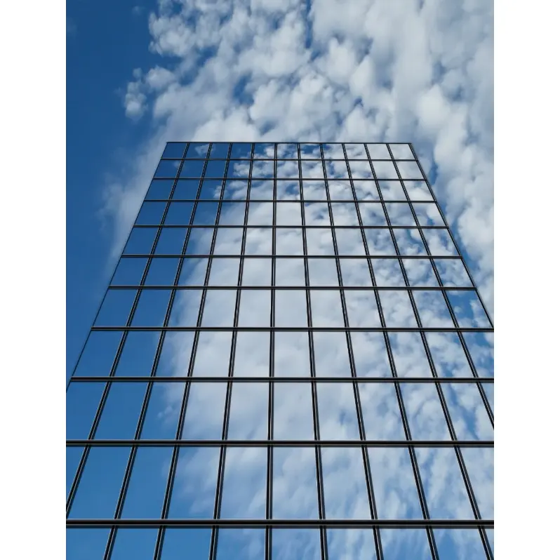 Szkło niskoemisyjne do ścian osłonowych