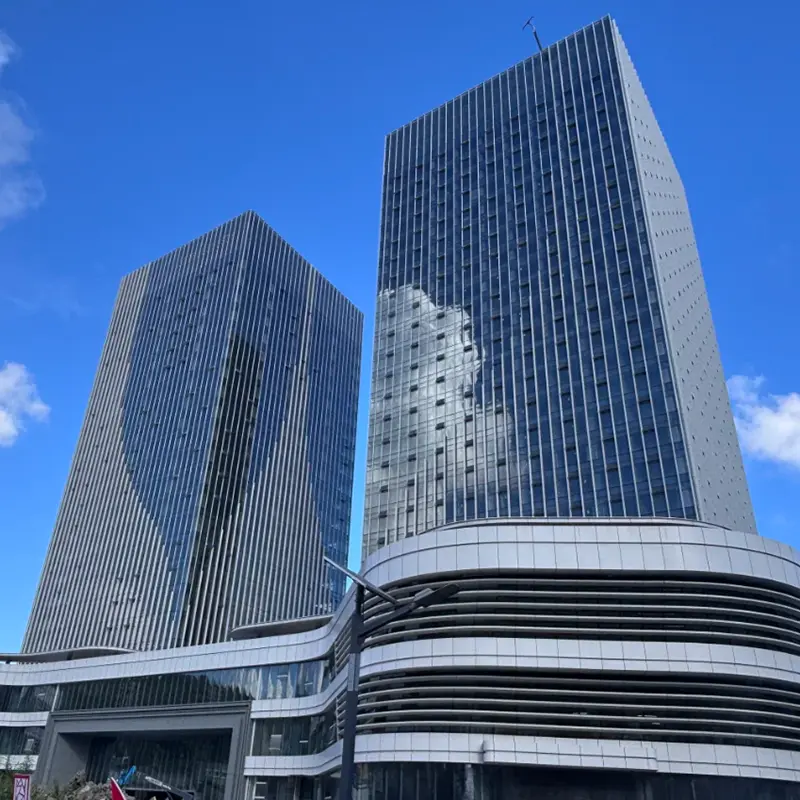 Standardowe jednolite ściany osłonowe